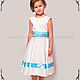 Baby dress Blue ribbon 2in1 Art.185. Childrens Dress. ModSister/ modsisters. Ярмарка Мастеров.  Фото №5