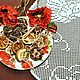 Кружевная салфетка "Восход солнца". Салфетки. Кружево ' Ангелы Барокко '. Ярмарка Мастеров.  Фото №4