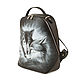Order Leather backpack ' Wolfes'. Pelle Volare. Livemaster. . Backpacks Фото №3