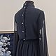 Order Vestido Vintage azul escarcha'. Moda No Time. Livemaster. . Dresses Фото №3