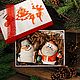 Order Set of Christmas toys Small -3. Porcelain story. Livemaster. . Christmas decorations Фото №3