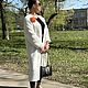 Брошь из ткани "Алина"  на магните. Брошь-зажим. Творческая мастерская 'Формула стиля'. Ярмарка Мастеров.  Фото №8