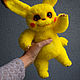 Пикачу. Мягкие игрушки. Nabi Toys. Интернет-магазин Ярмарка Мастеров.  Фото №2