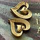 Винтаж: Серьги. AEFinA. Серьги винтажные. Винтажная Америка. Интернет-магазин Ярмарка Мастеров.  Фото №2