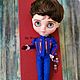Кукла Блайз мальчик кастом Blythe Custom doll boy. Кукла Кастом. My_Wonderful_Blythe. Ярмарка Мастеров.  Фото №6