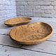 Тарелочки "камень" из дуба. Тарелки. DM_woodproduct. Ярмарка Мастеров.  Фото №4
