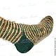Socks 'crocodile' sports crocheted  . Socks. Livedogsnitka (MasterPr). Online shopping on My Livemaster.  Фото №2