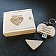 Wooden flash drive with engraving in a box, a gift made of wood. Flash drives. fleshki22. My Livemaster. Фото №5