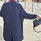 НА ЗАКАЗ Кардиган оверсайз ручной вязки единый размер 44-50. Кардиганы. Svetlana_Knitting. Ярмарка Мастеров.  Фото №6