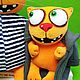 Order If we live, we won't die! Soft toys cats Vasya Lozhkina. Dingus! Funny cats and other toys. Livemaster. . Stuffed Toys Фото №3