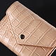 Кошелек из натуральной кожи крокодила IMA0089L44. Кошельки. CrocShop товары из экзотической кожи. Ярмарка Мастеров.  Фото №5
