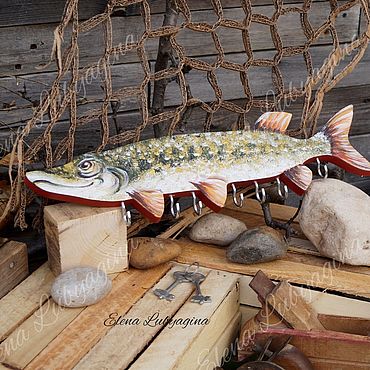 Деревянная рыбка - Wooden fish