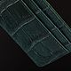 Картхолдер из натуральной кожи крокодила IMA0135VG4. Картхолдер. CrocShop товары из экзотической кожи. Ярмарка Мастеров.  Фото №4