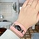 Pink bracelet with smoky quartz for women. Amulet. БРАСЛЕТЫ- ТАЛИСМАНЫ. Online shopping on My Livemaster.  Фото №2