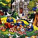 Винтаж: Тарелка «Purrfect Picnic» от Royal Doulton для Franklin Mint. Тарелки винтажные. Vintage My Story (Ирина). Ярмарка Мастеров.  Фото №4