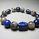 Bracelet lunar orthoclase, lapis lazuli, rock crystal ' Nedra'. Bead bracelet. Beautiful gifts for the good people (Alura-lights). My Livemaster. Фото №5