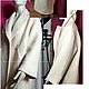 White oversize coat from loden 'Classic'. Coats. Lana Kmekich (lanakmekich). Online shopping on My Livemaster.  Фото №2