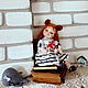 boudoir doll: Dolls made of polymer clay in the marine style. Boudoir doll. Olga Shepeleva Dolls. My Livemaster. Фото №5