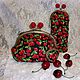 Сумочка (косметичка) из коллекции "Вкус лета". Косметички. Изящные вещицы от Natali Van. Ярмарка Мастеров.  Фото №6