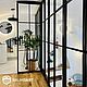 ПЕРЕГОРОДКА В СТИЛЕ ЛОФТ ДЛЯ ДВУХУРОВНЕВЫХ АПАРТАМЕНТОВ. Двери. BaumbArt Furniture. Ярмарка Мастеров.  Фото №6