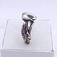 Элегантное кольцо из столового серебра Калла. Кольца. Hover Jewelry. Ярмарка Мастеров.  Фото №6