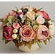 Flower composition "Bouquet of peonies, roses and buttercups", Composition, Volzhsky,  Фото №1