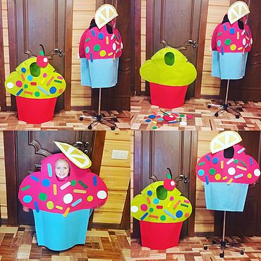 Куклы и игрушки ручной работы. Ярмарка Мастеров - ручная работа Кекс пазл реквизит. Кенди. Handmade.