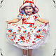 Baby dress 'flower' Art.159. Childrens Dress. ModSister/ modsisters. Интернет-магазин Ярмарка Мастеров.  Фото №2