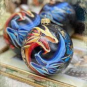 Сувениры и подарки handmade. Livemaster - original item Christmas decorations: Yin and Yang. Handmade.