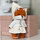 Лисенок тедди, лис тедд. Тедди Зверята. MyTeddyStore. Интернет-магазин Ярмарка Мастеров.  Фото №2