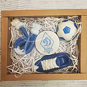 Косметика ручной работы handmade. Livemaster - original item Fan set of handmade soap to buy athlete football player. Handmade.