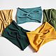 Заказать  Повязка на голову из мериноса пыльно-желтая. Headband. Ярмарка Мастеров. . Повязки Фото №3