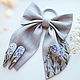 Bow Hairpin Linen Embroidery Proleski, Hairpins, Fryazino,  Фото №1
