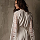 Short Silk Bridal Robe with Lace Sleeves F6, Bridal Lingerie. Robes. APILAT. Online shopping on My Livemaster.  Фото №2