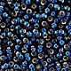 10g 10/0 Czech Preciosa beads 67100 dark blue inner silver, Beads, Chelyabinsk,  Фото №1