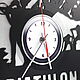 Order Biathlon. Wall clock. Vinyl Time. Livemaster. . Watch Фото №3