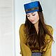Шляпка Феска. Шляпы. Lagutina Millinery. Ярмарка Мастеров.  Фото №5