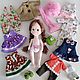 Doll with clothes set, Dolls, Chelyabinsk,  Фото №1