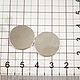 Кнопка магнитная потайная круглая 18 мм никель, Кнопки, Санкт-Петербург,  Фото №1