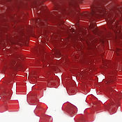Материалы для творчества handmade. Livemaster - original item Czech beads chopping 10/0 Red 10 g 95081 Preciosa. Handmade.