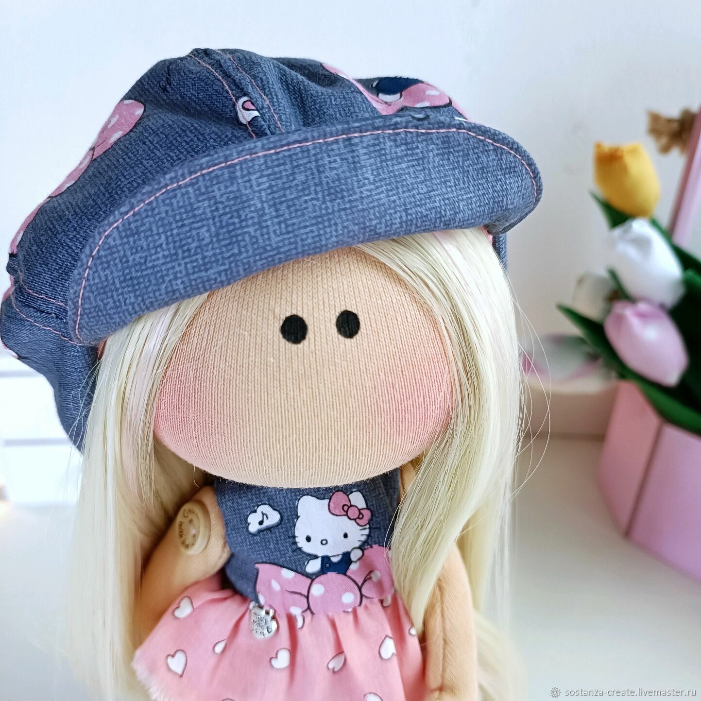 подарки на день рождения девочке куклы Hello Kitty текстильные куклы в ...