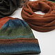Knitted women's snood in two turns from kid mohair. Snudy1. Scarfland. Online shopping on My Livemaster.  Фото №2