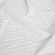 Постельное белье из страйп-сатина Белый. Комплекты постельного белья. Ванильный енот. Интернет-магазин Ярмарка Мастеров.  Фото №2