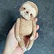 Леницец. Игрушка Тедди. Тедди Зверята. Светлана (gladyteddy). Интернет-магазин Ярмарка Мастеров.  Фото №2