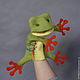 Tropical frog. Glove puppet. Bi-BA-Bo. Puppet show. Taya Kart. Online shopping on My Livemaster.  Фото №2