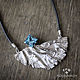 Silver flight necklace, Necklace, Yaroslavl,  Фото №1