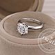Золотое кольцо с бриллиантом 2 карата. Кольцо помолвочное. FROLOF JEWELRY. Ярмарка Мастеров.  Фото №4