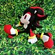Ёж Шэдоу (Shadow the Hedgehog), Мягкие игрушки, Хабаровск,  Фото №1
