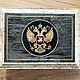 Шкатулка ручной работы Герб России. Шкатулки. ARTs & CRAFTs. Интернет-магазин Ярмарка Мастеров.  Фото №2