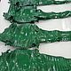 Order Handbag women's crocodile skin, in green. SHOES&BAGS. Livemaster. . Classic Bag Фото №3